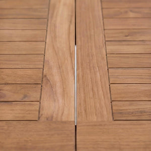 Ausziehtisch Malaga aus FSC®-zertifiziertem Teakholz mit Butterfly-Auszug, 150-210 cm lang, stabil und hochwertig