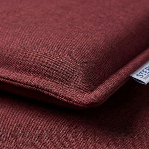 Sitzkissen Weinrot aus Polyacryl