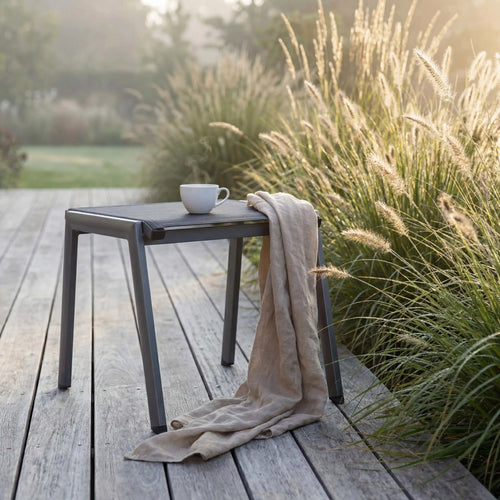 Stapelhocker "Allround" aus Aluminium