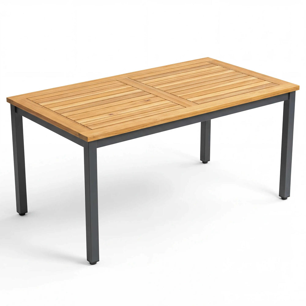 Gartentisch "Classic" mit Teakholz-Tischplatte