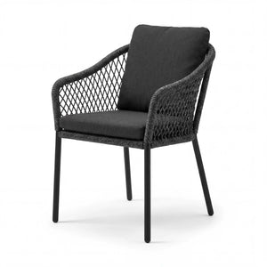 Gartensessel "Odea" Vierfuß inkl. Sitz- & Rückenkissen