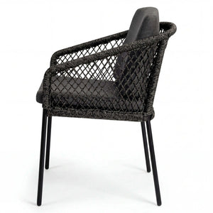 Gartensessel "Odea" Vierfuß inkl. Sitz- & Rückenkissen