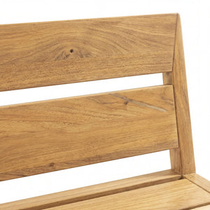 Teakholz Eckbankgruppe "Ann" inkl. Tisch & 3 Armlehnstühle Sitzkissen