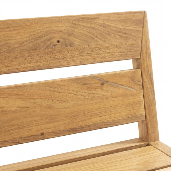 Teakholz Eckbankgruppe "Ann" inkl. Tisch & 3 Armlehnstühle Sitzkissen