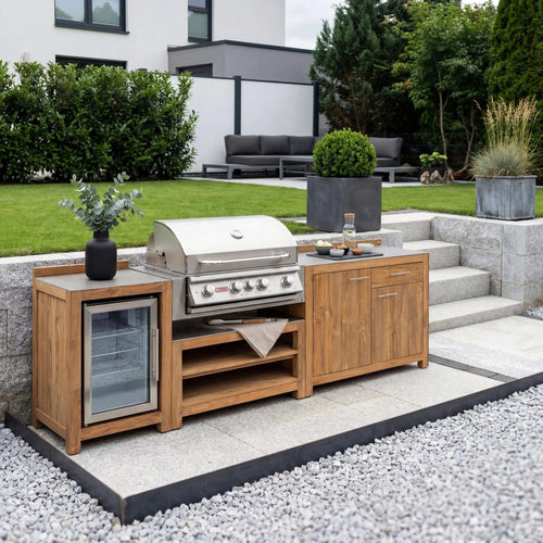 Outdoorküche "Teak Edition"