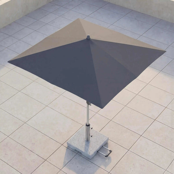 Glatz Sonnenschirm "Alu Twist" 240×240 cm