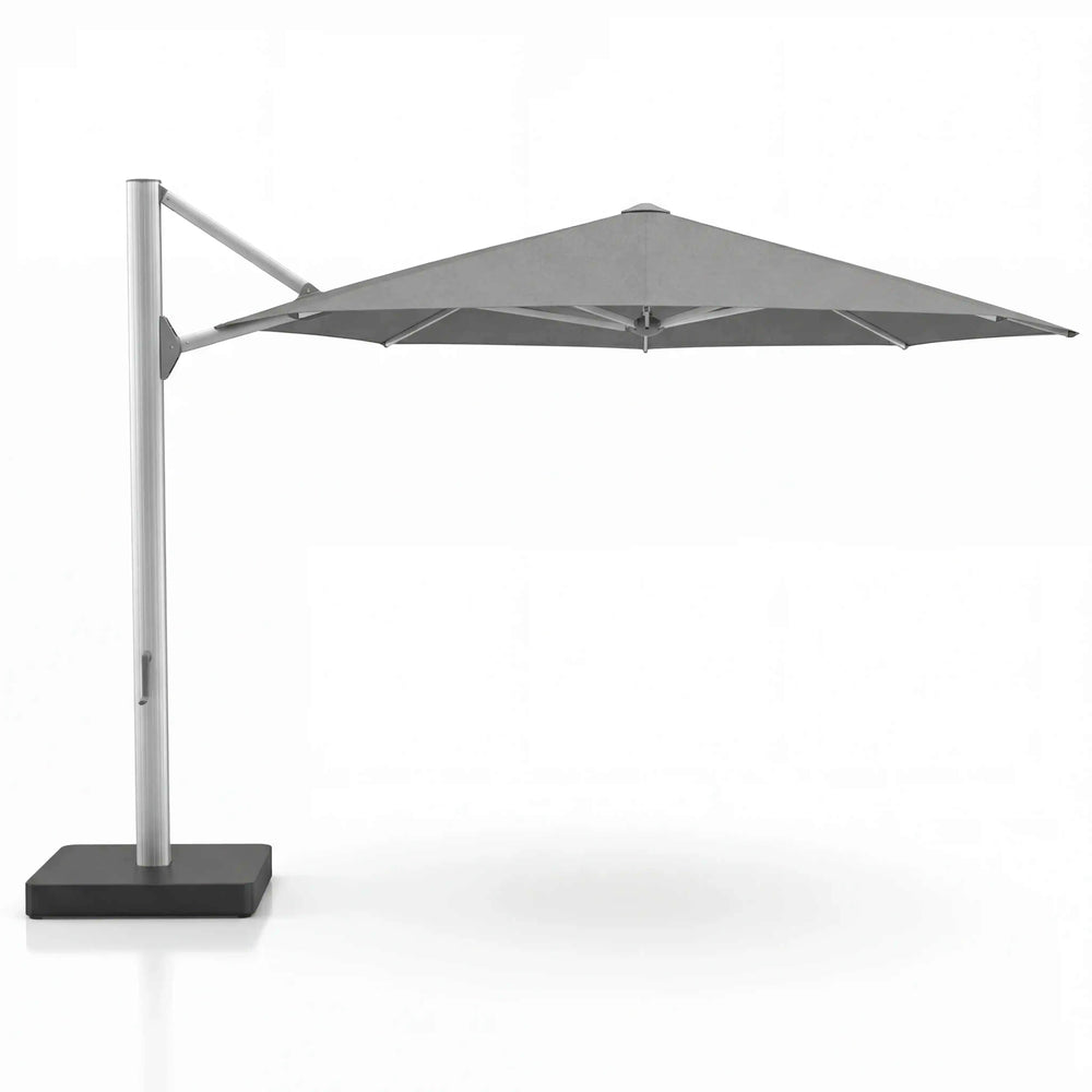 Moderner Glatz Sonnenschirm Ambiente Nova Ø 400 cm mit hohem UV-Schutz und stabilem Aluminiumgestell