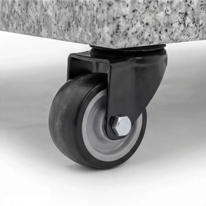 Granitsockel rollbar 25 kg für flexible Balkon-Sonnenschirmbefestigung
