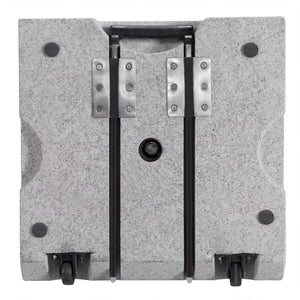 Granitsockel Trolley Active 40 kg mit Kunststoffrollen und ausziehbarem Griff