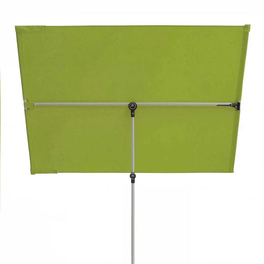 Balkonblende Active Fresh Green 180x130 cm mit UV-Schutz und höhenverstellbarem Stahlgestell