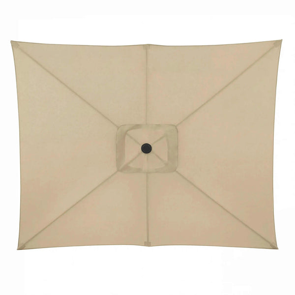 Doppler Life Lift Sonnenschirm 250x200 cm mit Knickfunktion und UV-Schutz