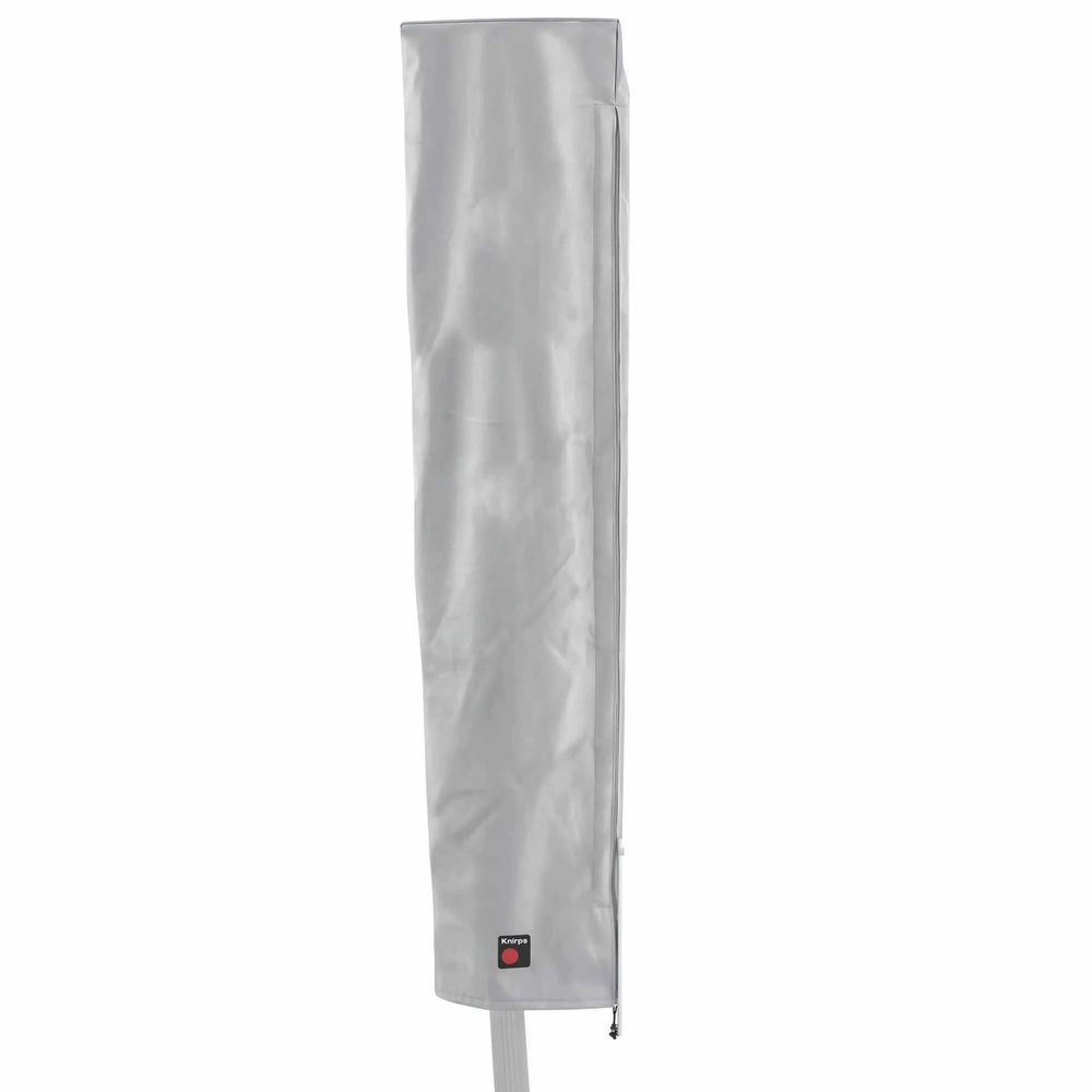 Schutzhülle Pendular 275×275 cm in Hellgrau aus wasserabweisendem Polyester mit Reißverschluss und Tragetasche