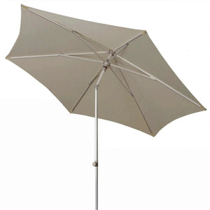 Sonnenschirm Act Push Up Ø 310 cm in Greige mit Push-Up-Funktion und UV-Schutz