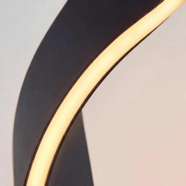 Stehleuchte 181 cm LED schwarz matt mit 4700 Lumen von Trio Leuchten