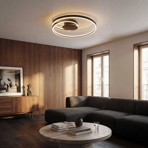 Deckenleuchte LED schwarz matt dimmbar 5400 Lumen IP20 Innenbereich