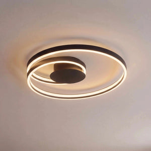 Deckenleuchte LED schwarz matt dimmbar 5400 Lumen kompakt