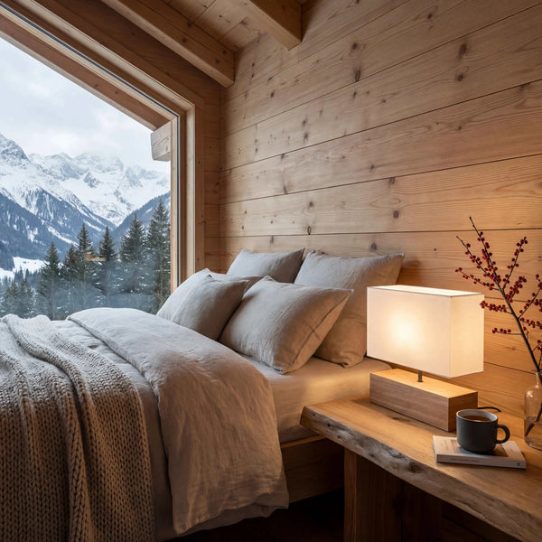 Tischleuchte 15x26,5cm LED mit nickelmattem Metallgestell und weißem Glasschirm, dimmbar per Touch in drei Stufen