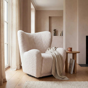 Drehsessel Martinez mit 360°-Drehfunktion, Stoffbezug 806/55, schwarze Metallfüße, ergonomischer Sitzkomfort