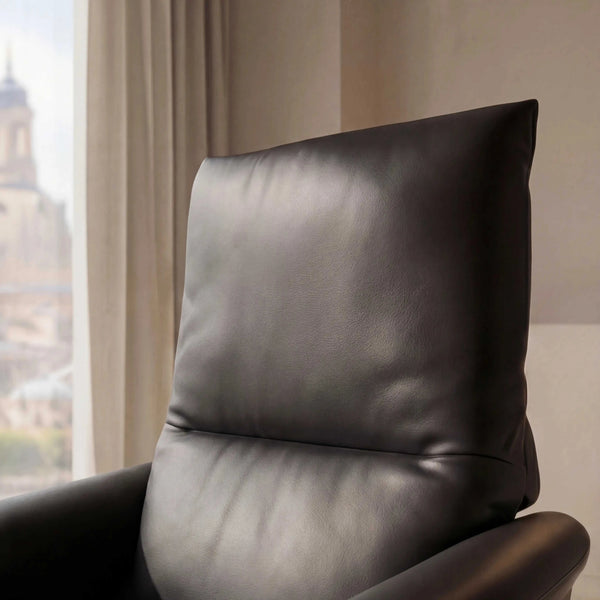 Sessel Saltis Relaxsessel aus Leder B-Bonito Calcolo mit motorischer Relaxfunktion und Funktionsrücken