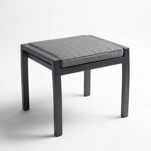 Outdoor-Hocker mit Sitzkissen