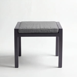 Outdoor-Hocker mit Sitzkissen