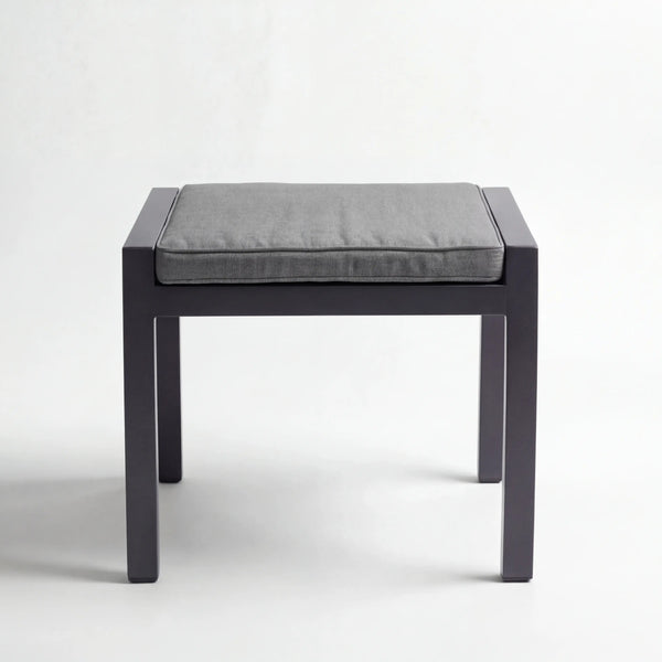 Outdoor-Hocker mit Sitzkissen