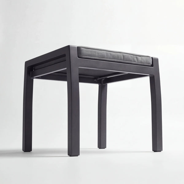 Outdoor-Hocker mit Sitzkissen