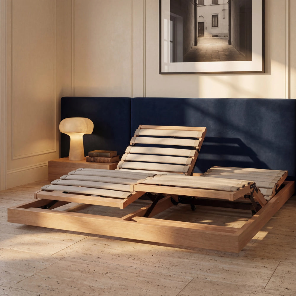 Lattenrost Sensoflex 3000 mit Leisten-Kautschuk-Federung 90x200 cm