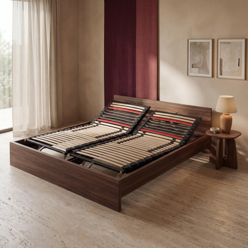 Lattenrost MG1300 R 90x200 cm mit Leisten-Kautschuk-Federung für zonierte Körperabstützung