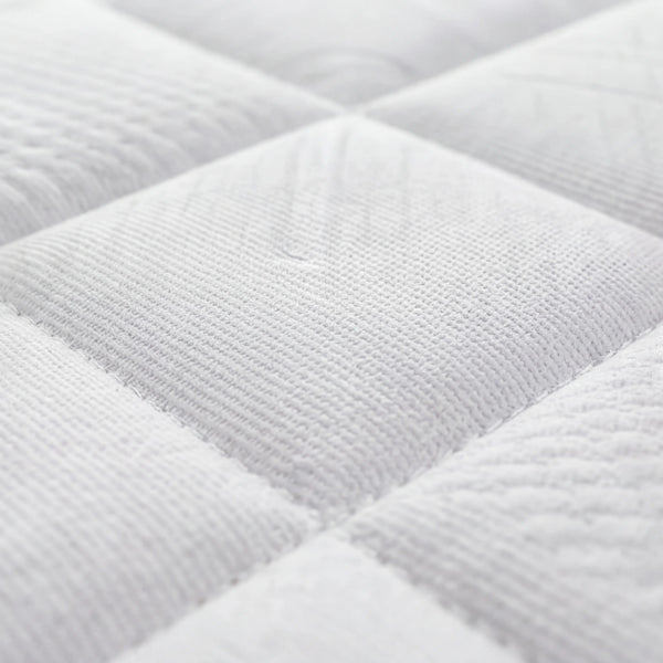 Matratze Sensoflex 800 90x200 cm mit Lyocell-Jersey-Bezug und Silberausstattung für antibakterielle Hygiene und erholsamen Schlaf