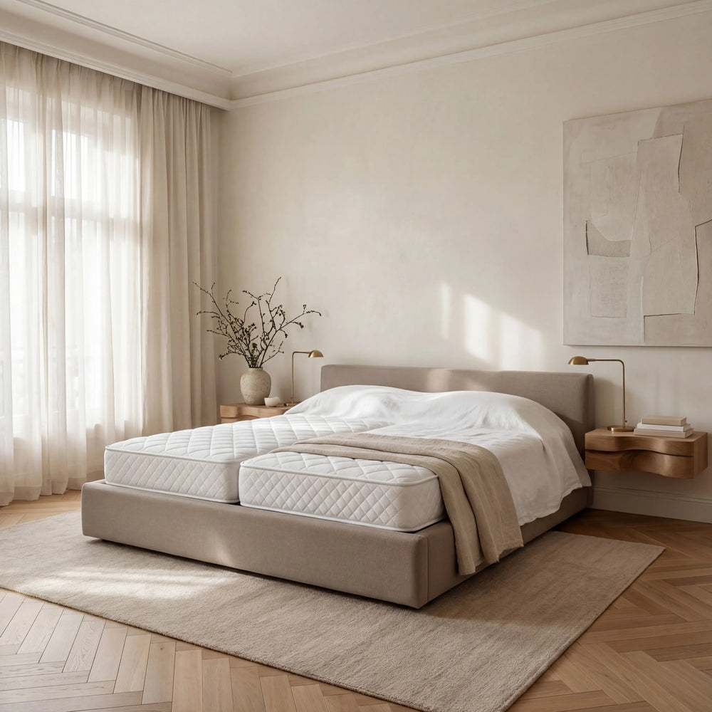 Matratze Sensoflex 800 90x200 cm mit antibakteriellem Lyocell-Jersey-Bezug für erholsamen Schlaf