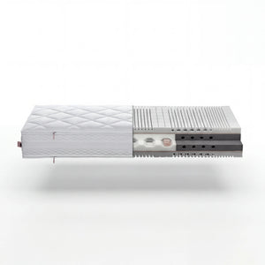 Matratze Sensoflex 700 90x200 cm mit seidig-weichem Lyocell-Jersey-Bezug für komfortablen Schlaf