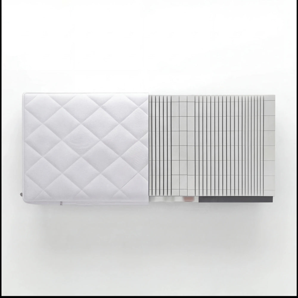 Matratze Sensoflex 700 90x200 cm mit seidig-weichem Lyocell-Jersey-Bezug für erholsamen Schlaf