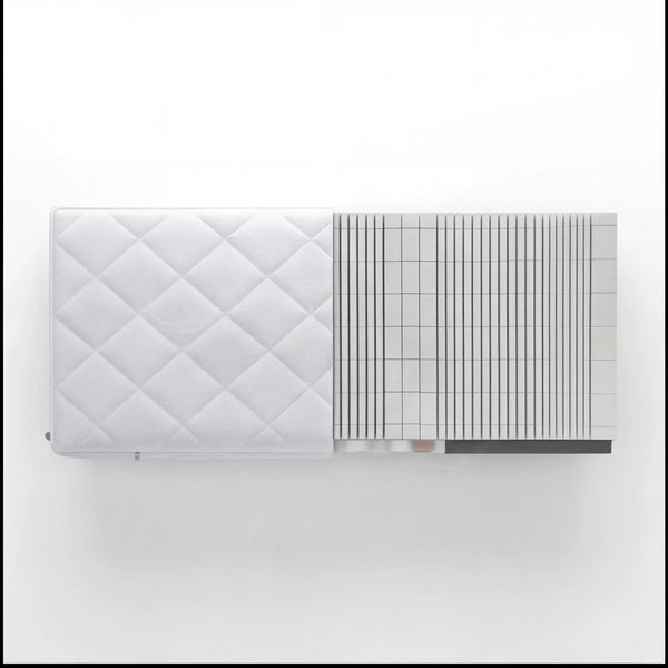 Matratze Sensoflex 700 90x200 cm mit seidig-weichem Lyocell-Jersey-Bezug für erholsamen Schlaf