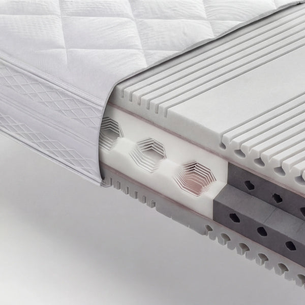 Matratze Sensoflex 700 90x200 cm mit weichem Lyocell-Jersey-Bezug für komfortablen Schlaf