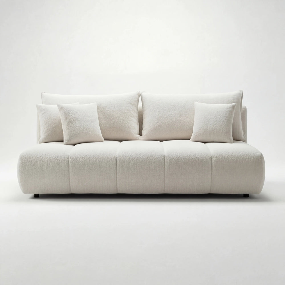 Funktionssofa, Bella, Querschläfer, Liegefläche 150 x 200, Natur