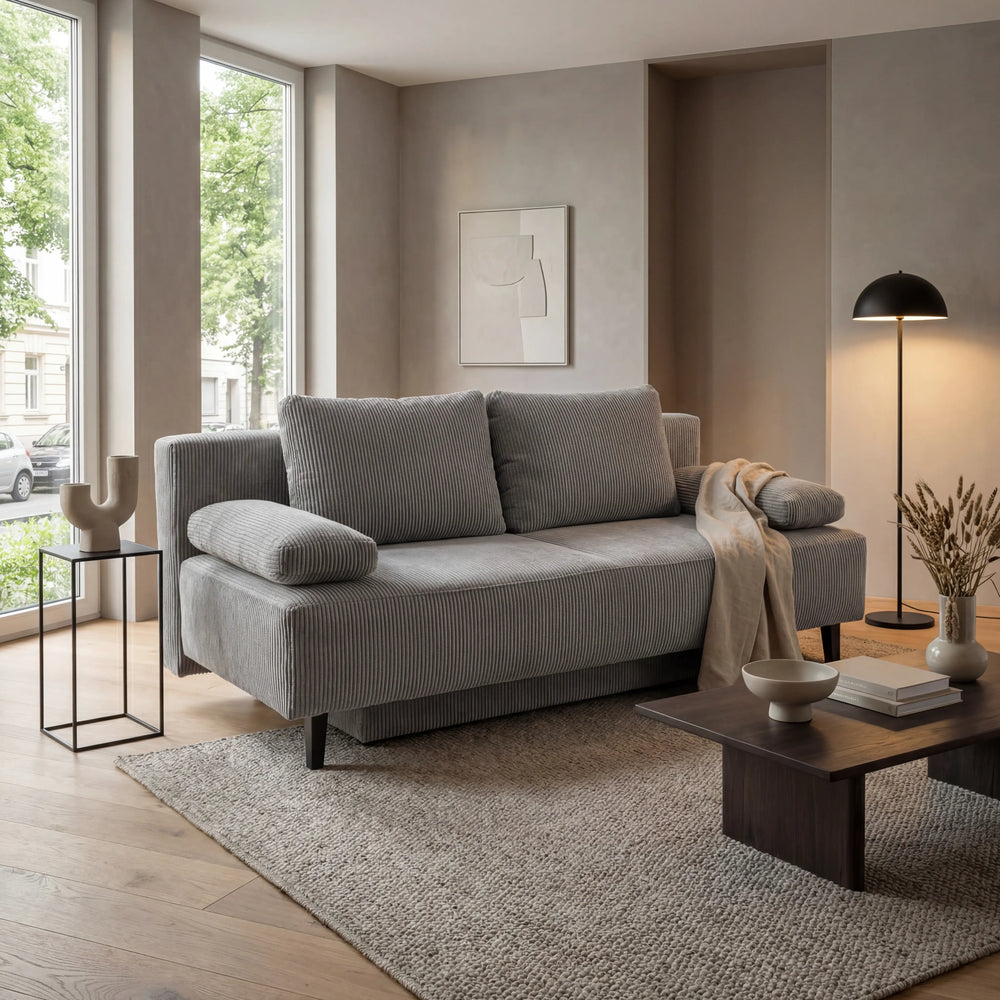 Funktionssofa, Catania, Liegefläche 140 x 193, Cord