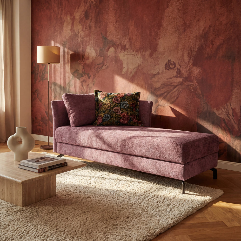 Einzelliege Halo, Stoff Bendix aqua, Federkern, Bettkasten, 80x200 cm