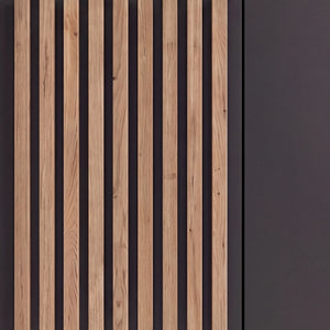 Drehtürenschrank, Maui, 5-türig, 250x216x58 cm