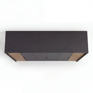 Drehtürenschrank, Maui, 5-türig, 250x216x58 cm