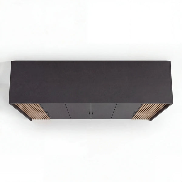 Drehtürenschrank, Maui, 5-türig, 250x216x58 cm