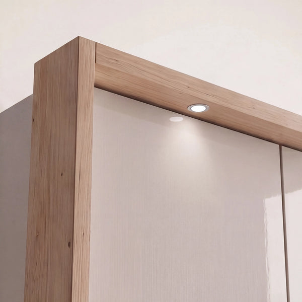 Drehtürenschrank inkl. Zusatzausstattung, Verona, 6-türig, 300x216x58 cm