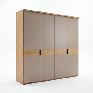 Drehtürenschrank, Padua, 4-türig, 200,1x206,8x59,5 cm