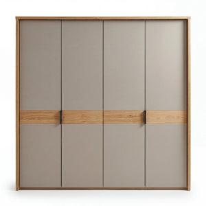 Drehtürenschrank, Padua, 4-türig, 200,1x206,8x59,5 cm