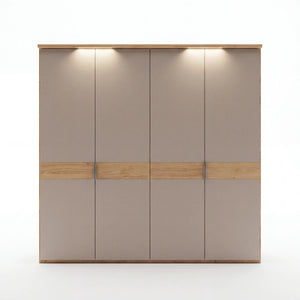 Drehtürenschrank, Padua, 4-türig, 200,1x206,8x59,5 cm