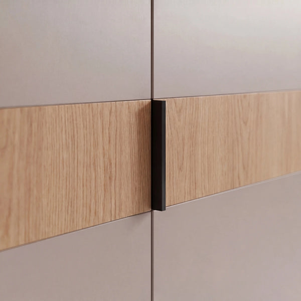 Drehtürenschrank, Padua, 4-türig, 200,1x206,8x59,5 cm