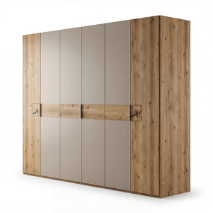 Drehtürenschrank inkl. Zusatzausstattung, Carano, 6-türig, 301x223x61 cm