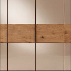 Drehtürenschrank inkl. Zusatzausstattung, Kufstein, 6-türig, 296x223x62 cm