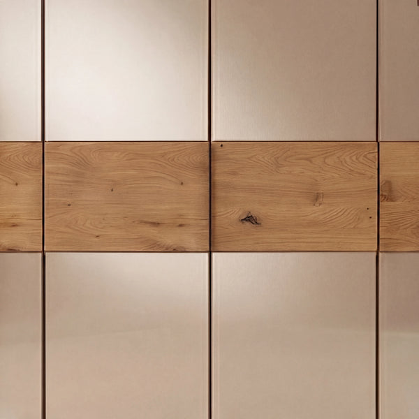Drehtürenschrank inkl. Zusatzausstattung, Kufstein, 6-türig, 296x223x62 cm