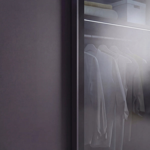 Schwebetürenschrank inkl. Zusatzausstattung, Dubai, 3-türig, 300x217x67 cm